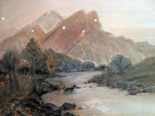 B James - River scene - Misty and cold